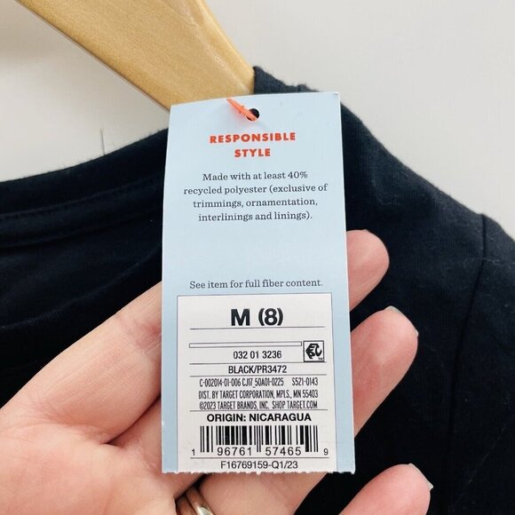 Cat & Jack Youth Girls Medium 8 Short Sleeve Lightning Bolt Graphic Tee 2058 - Picture 5 of 5